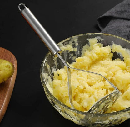 Edelstahl Kartoffelstampfer Gemüse Obst Pürierer Küchenutensil