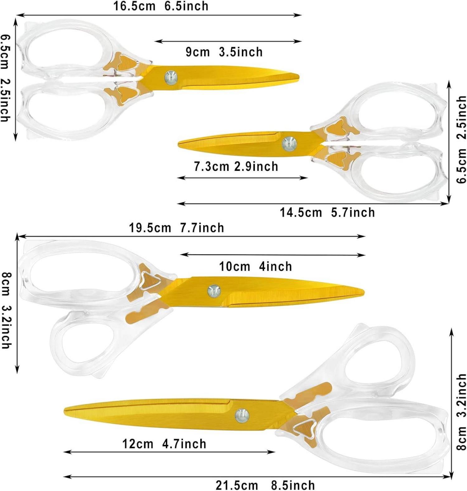 Gold Titanium beschichtete Scheren