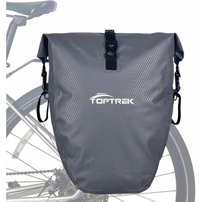 Toptrek Fahrradtasche Gepäckträger Wasserdicht Reflektoren