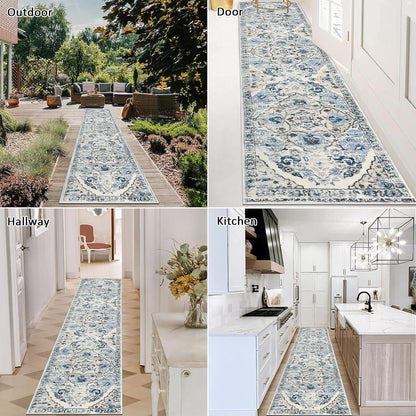 Langer Flur Teppich Läufer Weich Waschbar Küchenläufer 60x240cm