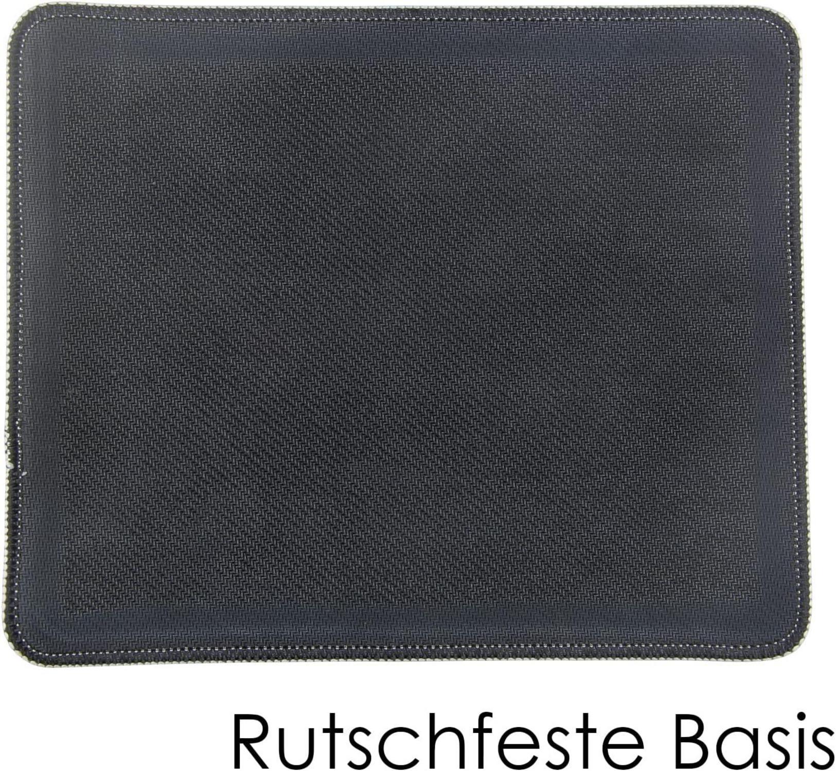 Gaming Mousepad with Non-Slip Base and Washable Surface 26 x 21 x 0.3