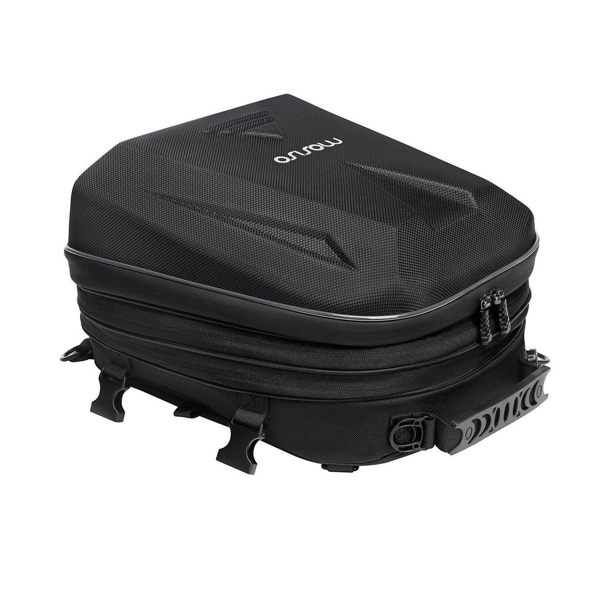 Motorradrucksack mit Erweiterung 20-28L, Wasserdicht & Vielseitig
