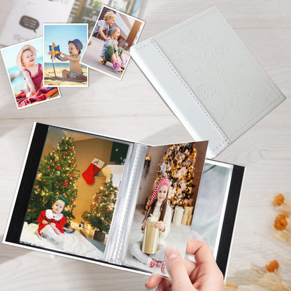 Kleines Fotoalbum 15x10 cm 2er Packung vertikale Bilder
