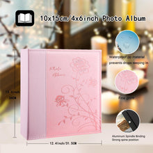 Miaikoe Fotoalbum 15x10cm 600 Fotos Ledereinband Hochzeit