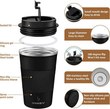 Thermobecher 380ml Isolierbecher Edelstahl Travel Mug