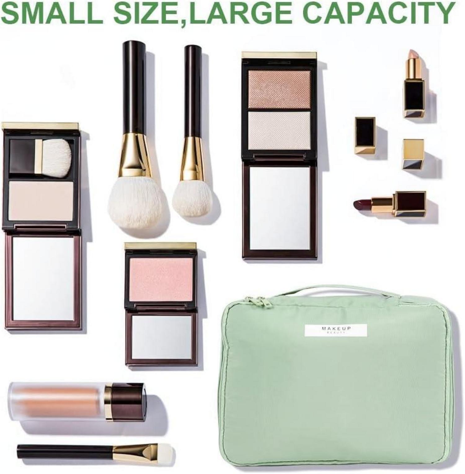 Wasserdichte Kosmetiktasche Make-up-Tasche 2er Set - Grün