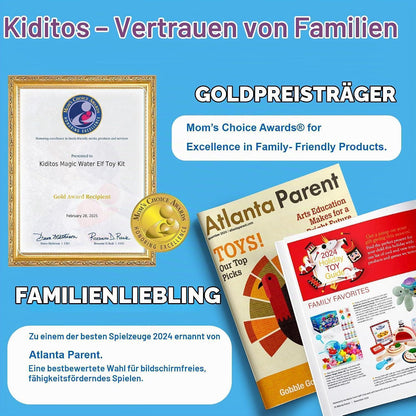 Magisches Wasserelfen Bastelset – DIY Aqua Gel Spielzeug für Kinder