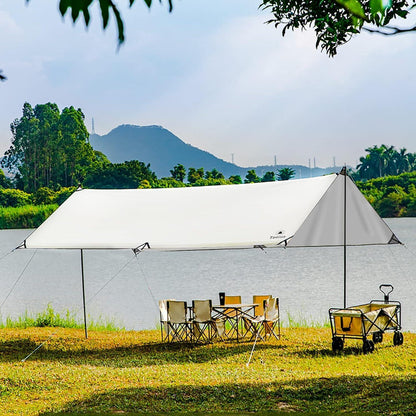 Teenza Tarp 3x4m Wasserdicht UV-Schutz Zeltplane Hängematten Plane