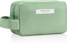 Aucuu Wasserdichte Kosmetiktasche Reise Make-up-Tasche Grün