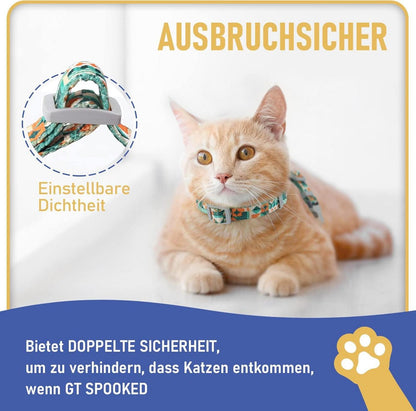 Supet Katzengeschirr und Leine für kleine und große