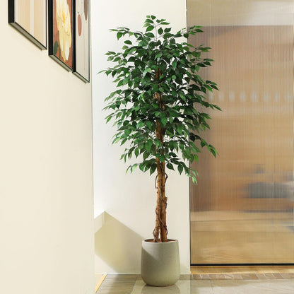 Kunstpflanze Ficusbaum 180 cm - Große Künstliche Pflanzen