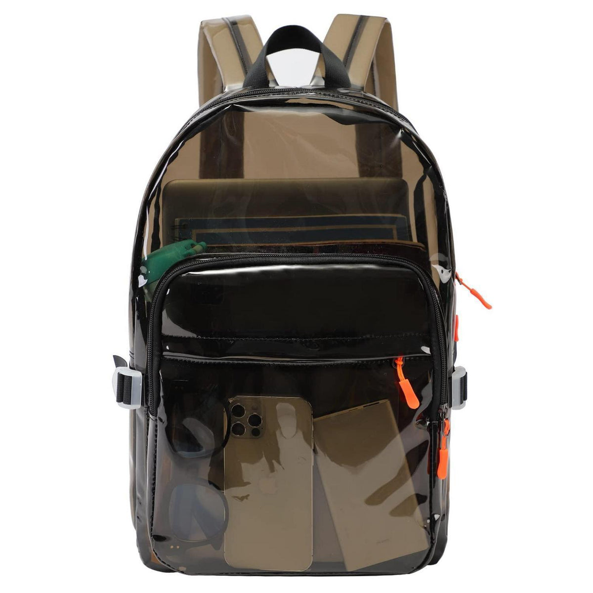 Transparenter Rucksack Schwarz Wasserdicht – Stadionzugelassen