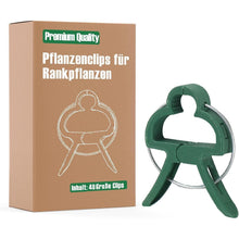 Pflanzenclips für Rankpflanzen, 48 Stück, stabil und pflanzenfreundlich