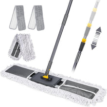 Professioneller Industrie Bodenwischer Set 90cm mit 154cm Griff