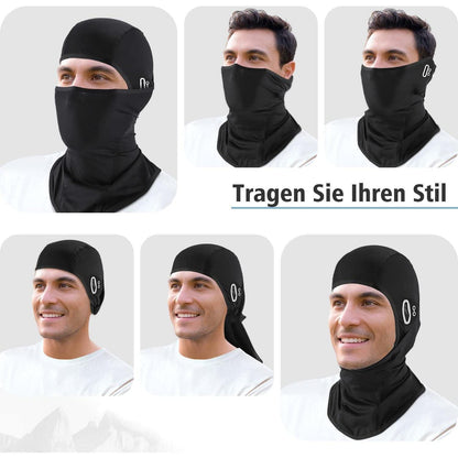 Sommer Sturmhaube Kühlung UV-Schutz | Atmungsaktiv & Vielseitig