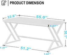 LVB Computertisch Industriedesign Studiertisch 140 x 60 cm