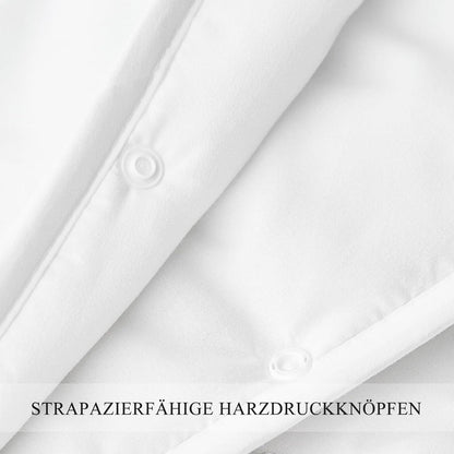 Bettdecke 135x200 4 Jahreszeiten Knöpfbar 2teilig Set 135x200cm