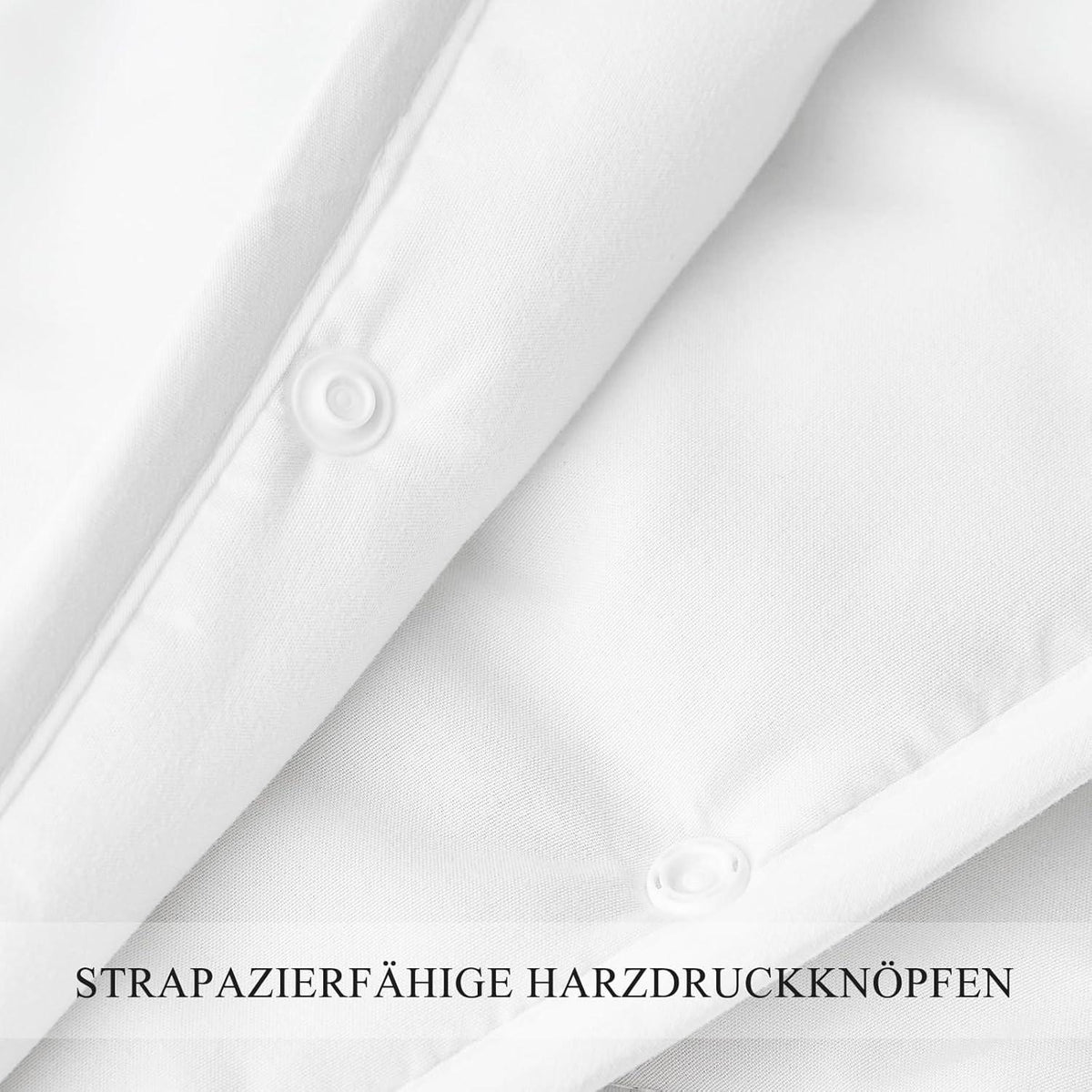 Bettdecke 155x220 4 Jahreszeiten Sommer Winter Knöpfen 2teilig