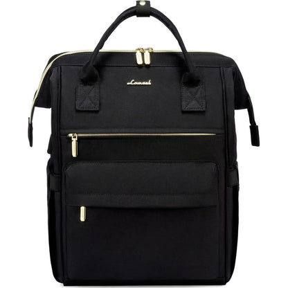Schulrucksack Jungen Teenager 17 Zoll Laptop USB Schwarz