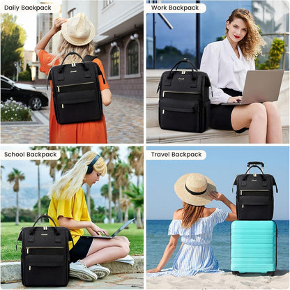Schulrucksack Jungen Teenager 17 Zoll Laptop Rucksack Damen