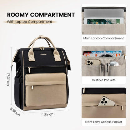 Multifunktionaler Schulrucksack mit Laptopfach & Diebstahlschutz
