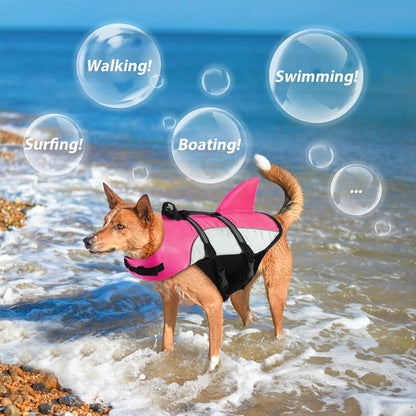 Hundeschwimmweste Rettungsweste PinkN für kleine/mittelgroße Hunde