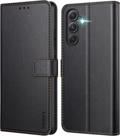 Samsung Galaxy A54 5G Handyhülle Leder Klapphülle Magnetverschluss
