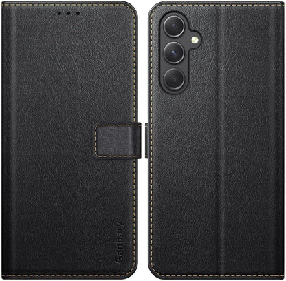 Samsung Galaxy A54 5G Handyhülle Premium Leder Klapphülle Card Slots