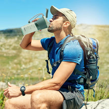 Premium Protein Shaker 700ml Blau - Auslaufsicher & Leicht