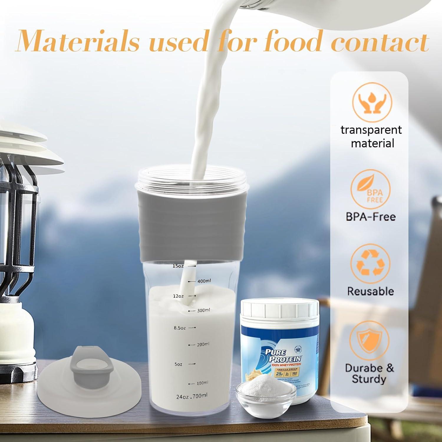 Premium Protein Shaker - Hochwertiges Design, Leicht zu