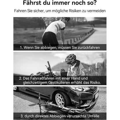 Coicer Fahrradspiegel E-Bike 360° Drehbar Klappbar Lenker