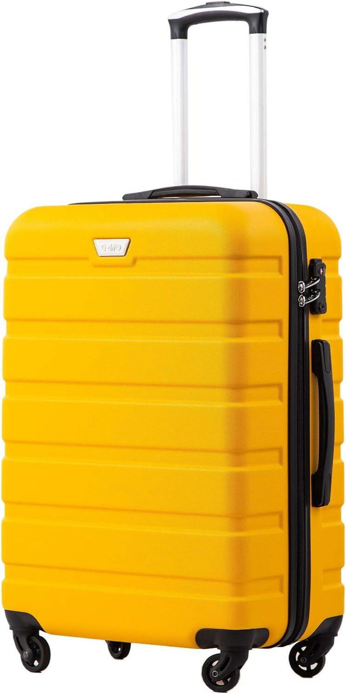 Hartschalen-Koffer Trolley Rollkoffer Reisekoffer TSA-Schloss 4 Rollen