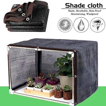 Schattentuch 4,9 x 6,1m – Sonnenschutznetz für Garten & Terrasse