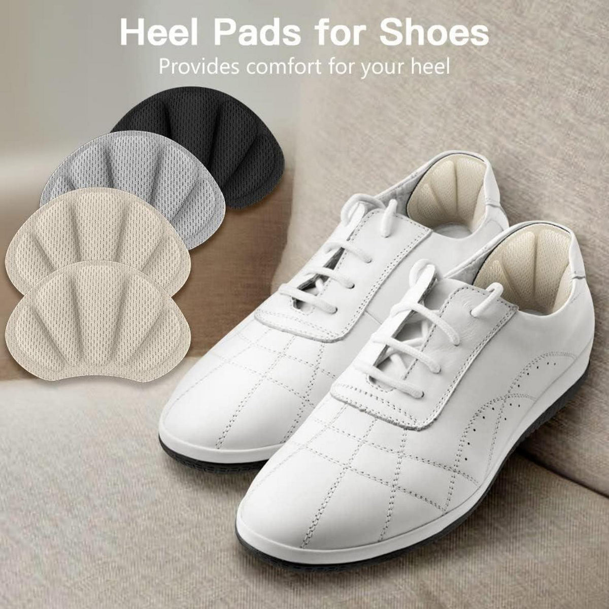 Fersen Reparatur Patches für Sneaker & Schuhe – 4 Paar