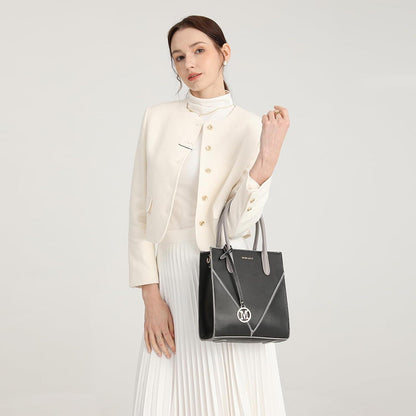 Miss Lulu Damen Handtasche Schultertasche Umhängetasche