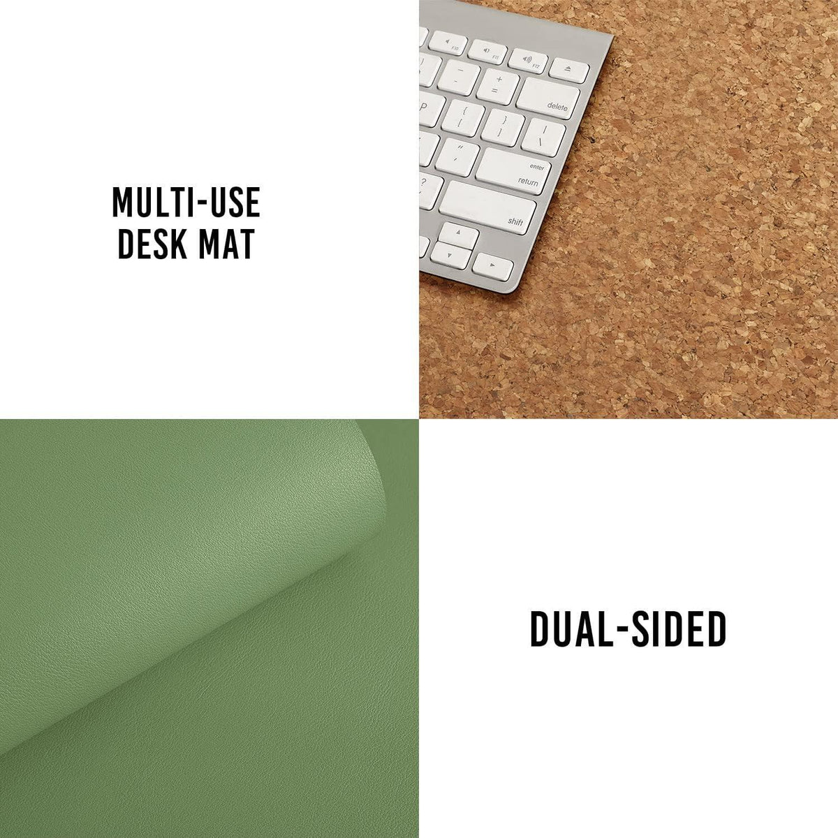 Schreibtisch Pad Kork Leder Matte rutschfeste Tischmatte