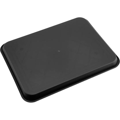ZEONHEI 3er Set Schuhabtropfschalen 42x32 cm Schwarz