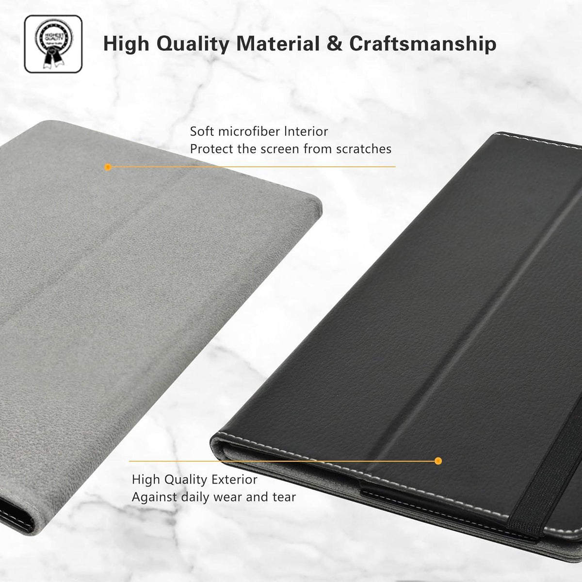 LiuShan Tablet-Hülle für BOOX Tab Ultra/Tab Ultra C 10,3 Zoll - Schwarz