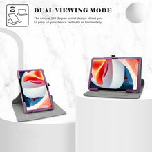 LiuShan DOOGEE T20 T20S 360° Rotating Tablet Hülle Violett