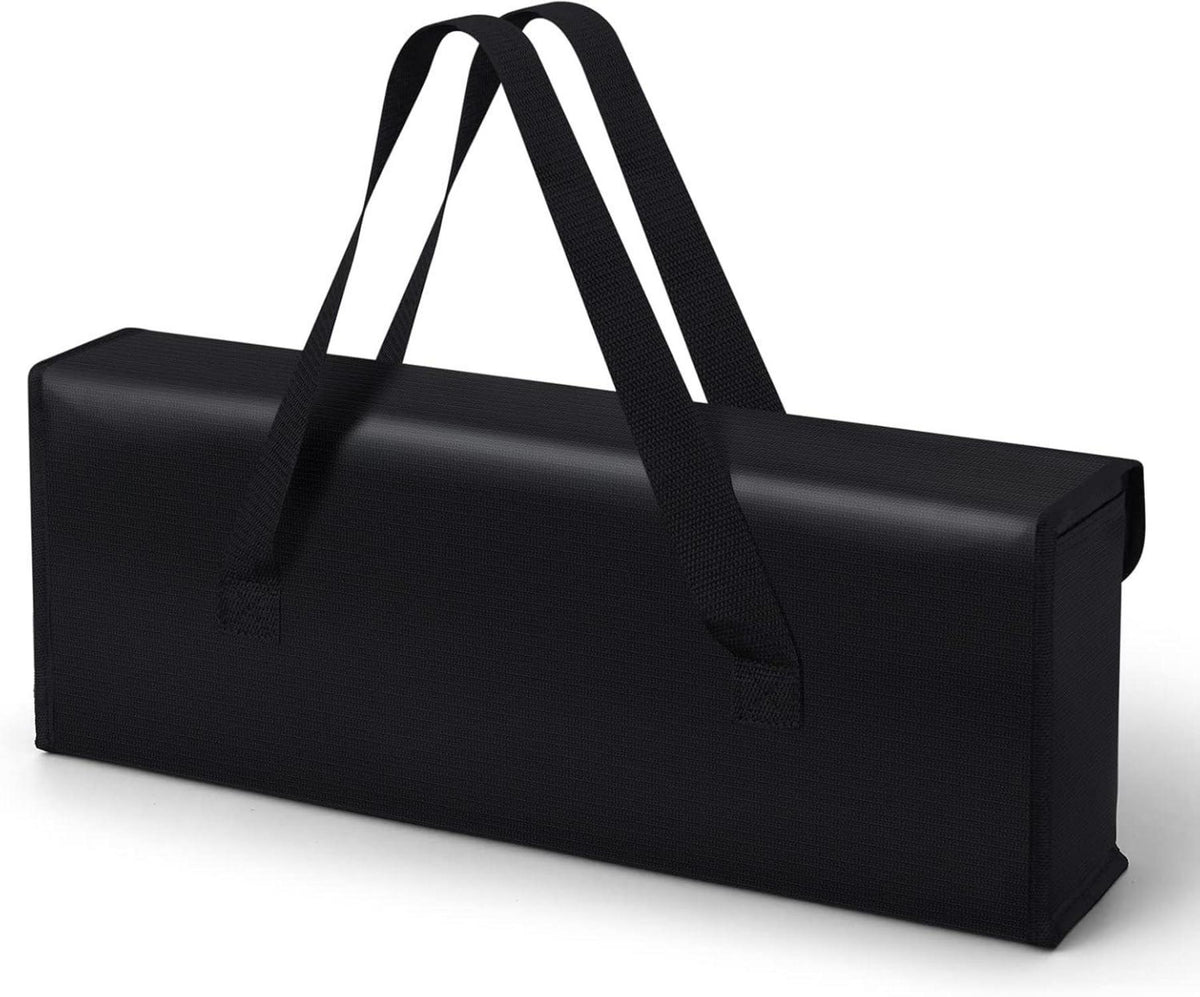 2er Pack FLASLD Lipo Tasche feuerfest 49x11x18cm Akku Ladetasche