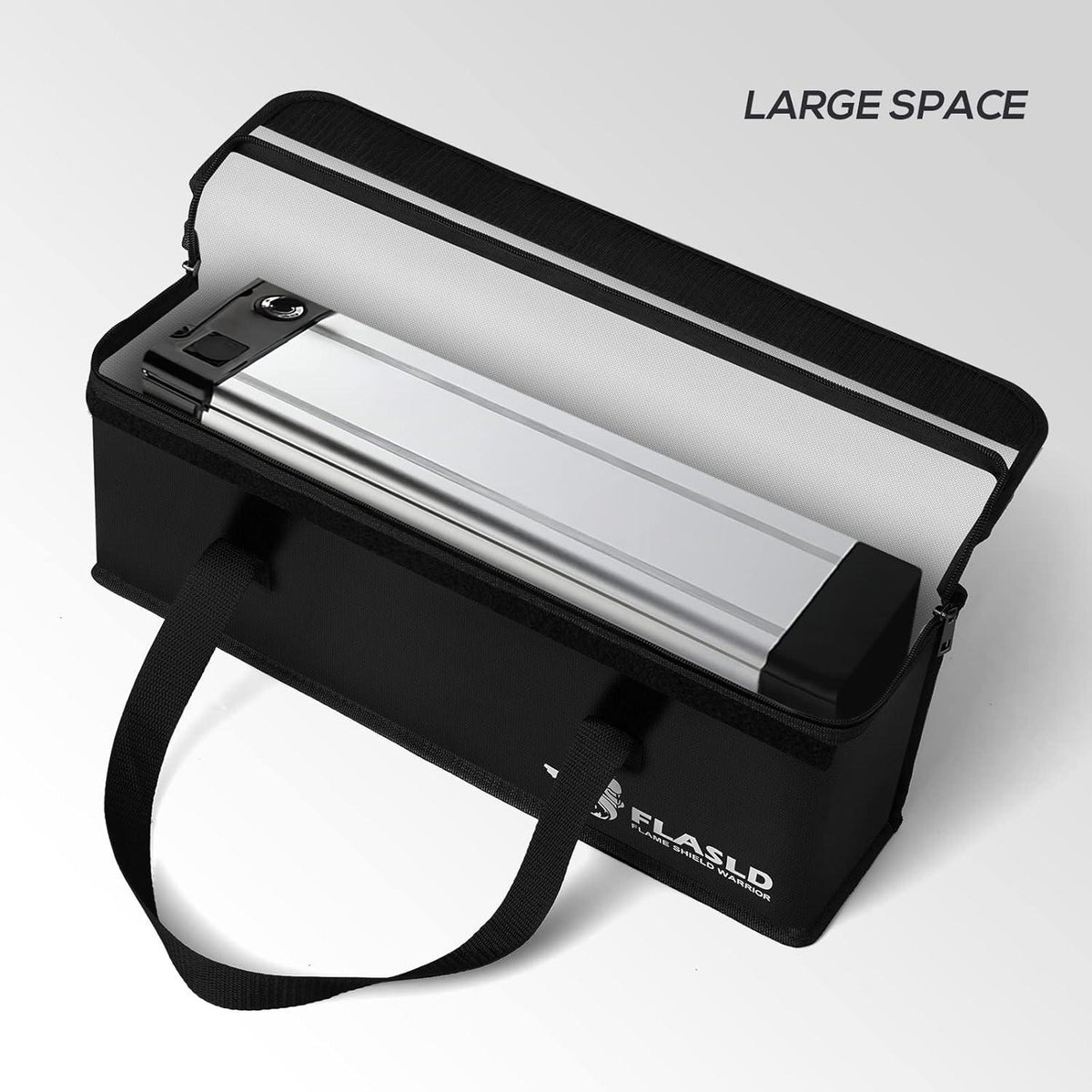 FLASLD 2-Pack Lipo feuerfeste Tasche Akku Ladetasche Case Explosionssicher Lagerung 49x11x18 cm - 2er Pack
