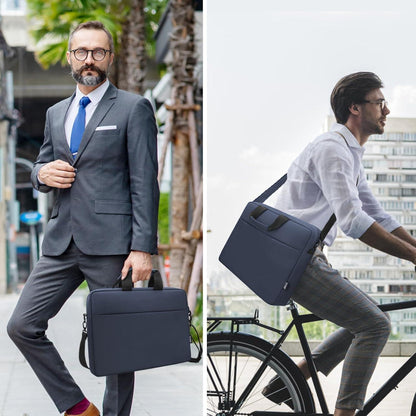 TECOOL 14 Zoll Laptoptasche Schultertasche Wasserdicht Aktentasche für