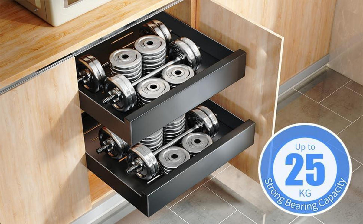 Teleskopschublade Küchenschrank Organizer Ausziehbar 30x43x9cm