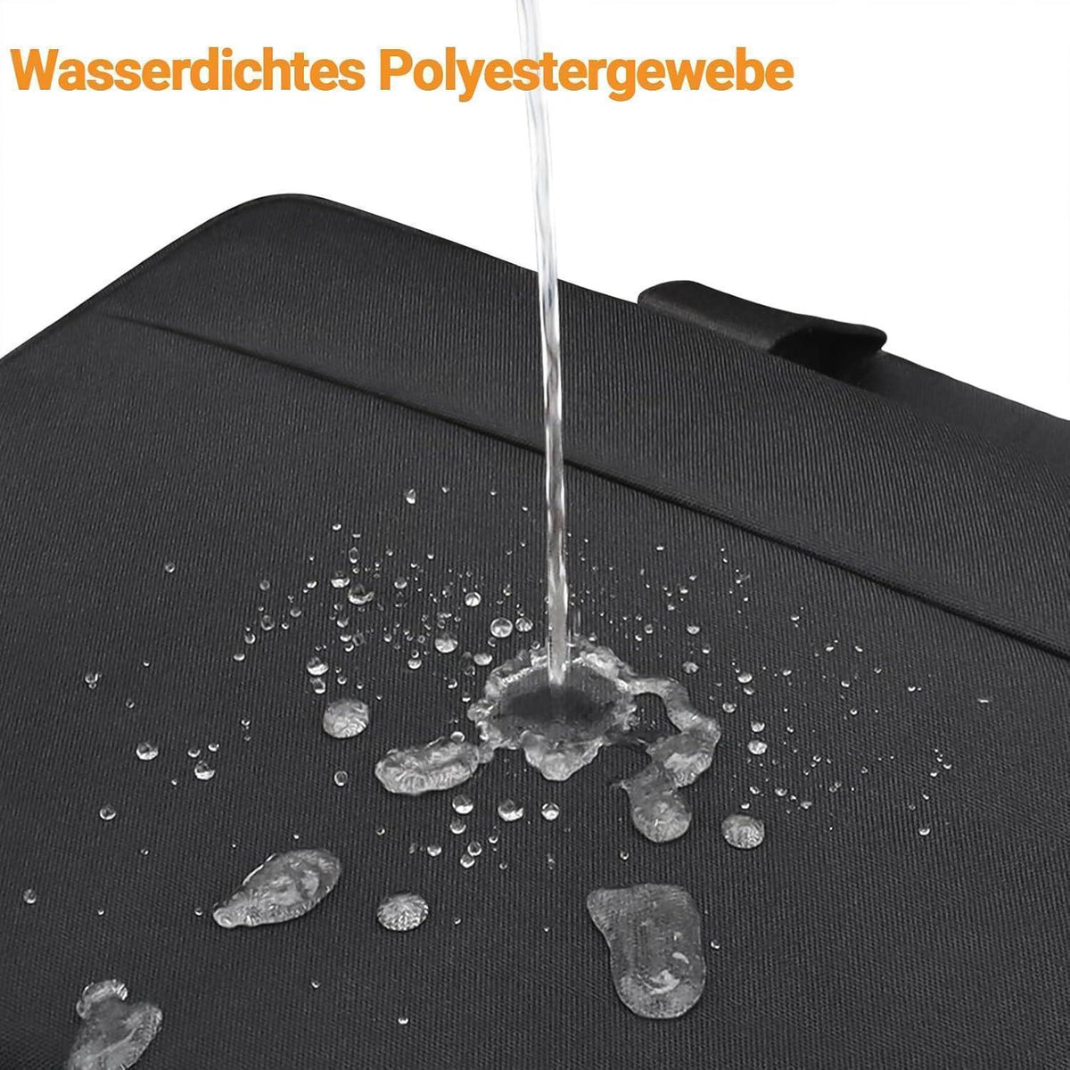 Laptoptasche 14 Zoll wasserdicht mit Schultergurt und Gepäckgurt
