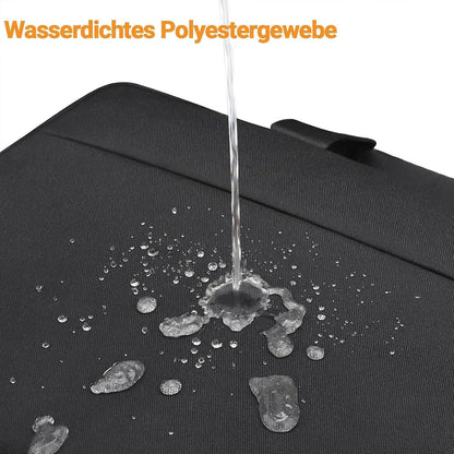 Laptoptasche 14 Zoll wasserdicht mit Schultergurt und Gepäckgurt