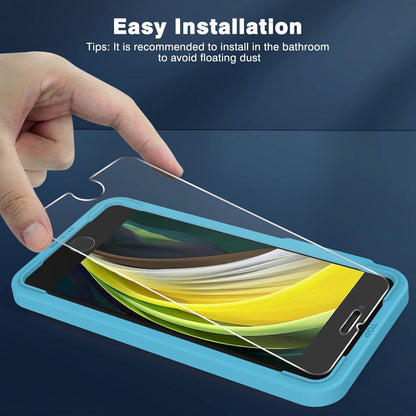 Panzer Schutzglas iPhone SE 2020/2022 8/7/6 9H Kratzfest HD 2er Pack