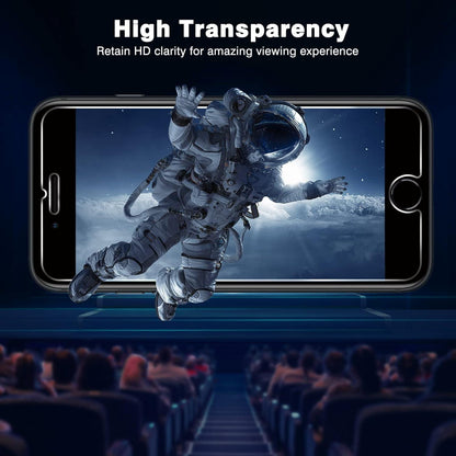 Panzer Schutzglas iPhone SE 2020/2022 8/7/6 9H Kratzfest HD 2er Pack