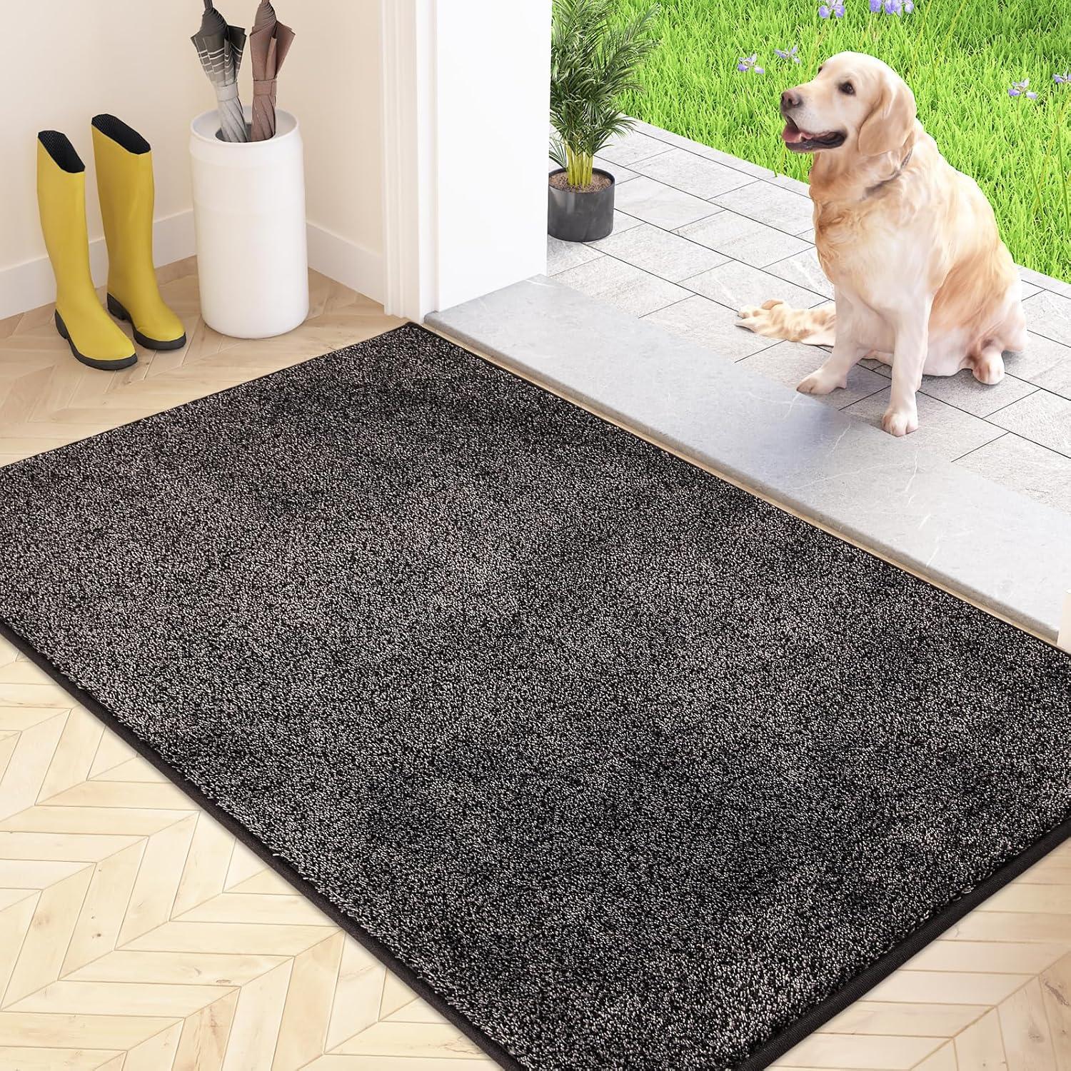 Schmutzfangmatte Innen rutschfeste Fußmatte Sauberlaufmatte 86x150cm