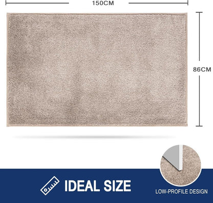 FCSDETAIL Schmutzfangmatte Innen 86x150 cm Beige rutschfest
