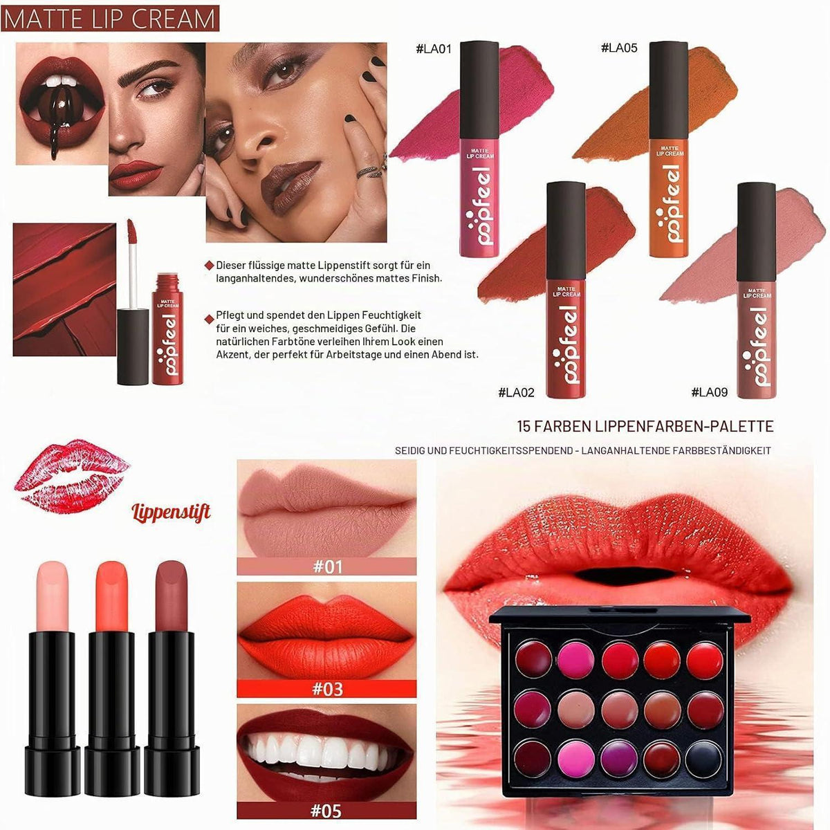 Joyeee Make-Up Set – Komplettes Schmink Geschenkset für Damen & Teenager